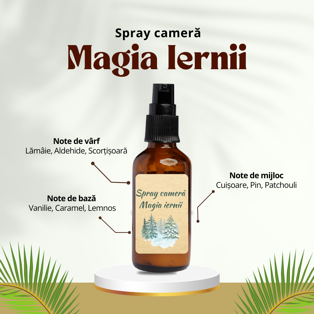 Spray de camera, Magia iernii, 100 ml